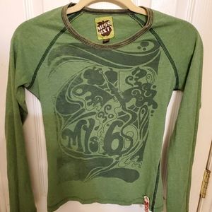 Miss sixty green top